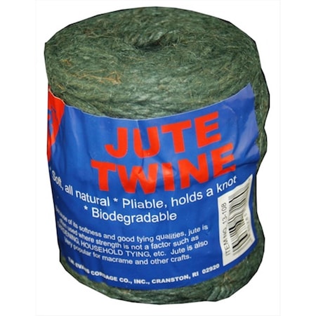 T.W. Evans Cordage Co 3 Poly 28 Jute 243 ft. Tube in Green 13-108